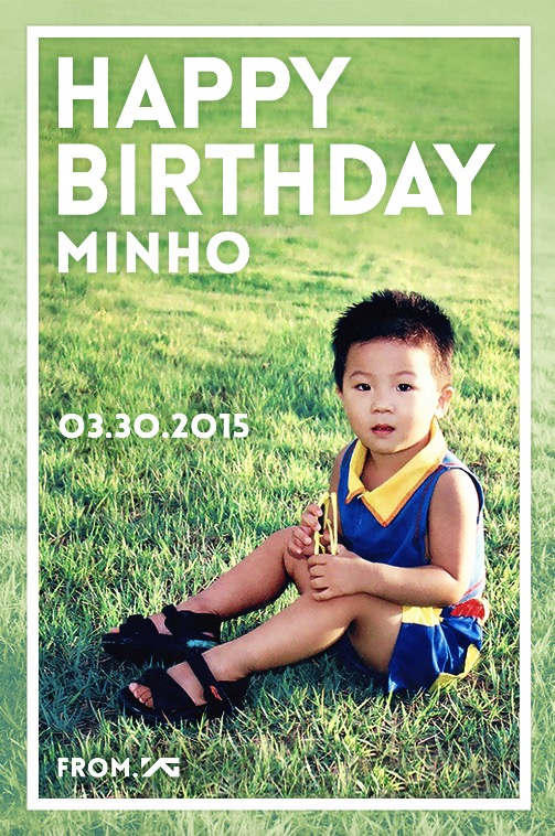 韩男团WINNER宋闵浩庆生晒儿时萌照(图)