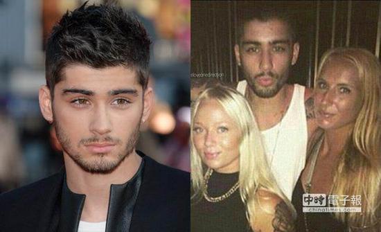 “1世代”退团成员赞恩不认劈腿，却遭辣模当事人(右图右1)踢爆彼此床战过两回合，他压根没提过婚约的事。