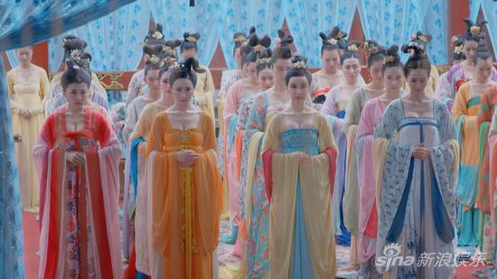 《武媚娘传奇》在台湾播出露出女星胸前风光