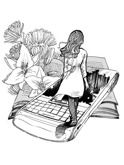 漫画配图