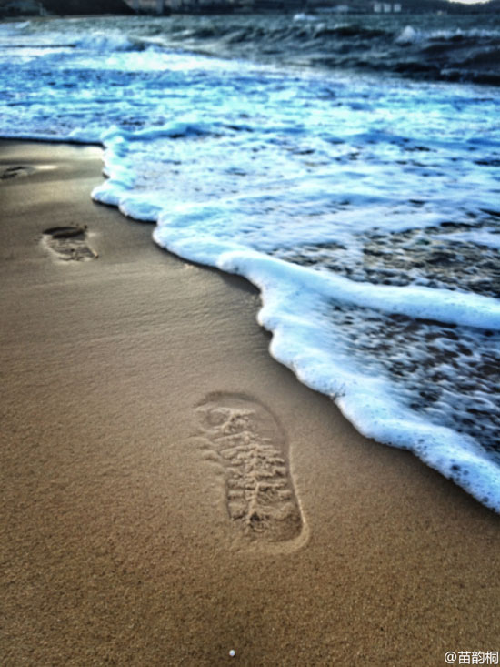 威海海滩（图：苗韵桐)