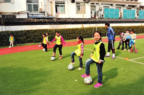 苏州167所学校申报足球特色学校