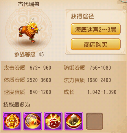 古代瑞兽