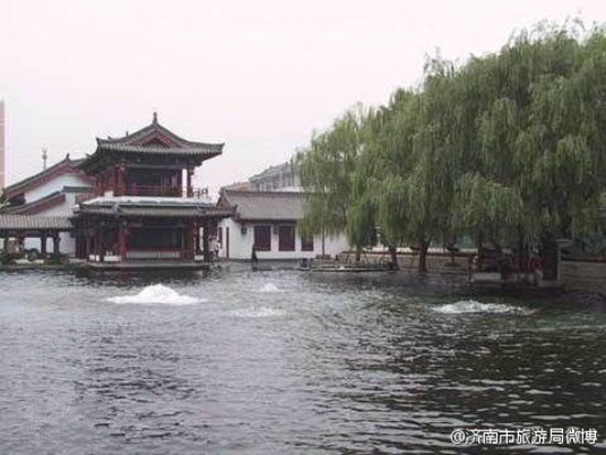 百脉泉（图：@济南市旅游局微博）
