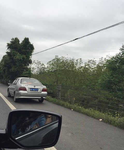 清明节首日 网友曝多车占用高速应急车道