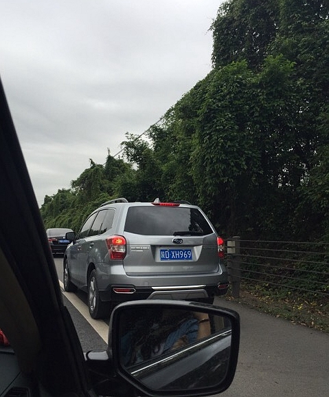 清明节首日 网友曝多车占用高速应急车道