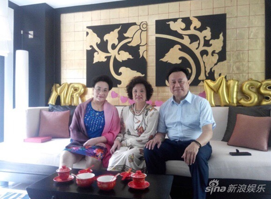 伊能静母亲和秦昊父母