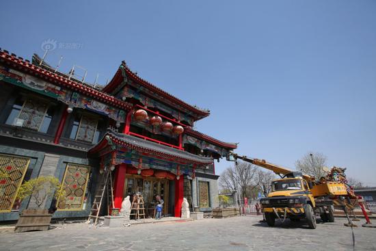 图为北京前门刘老根会馆