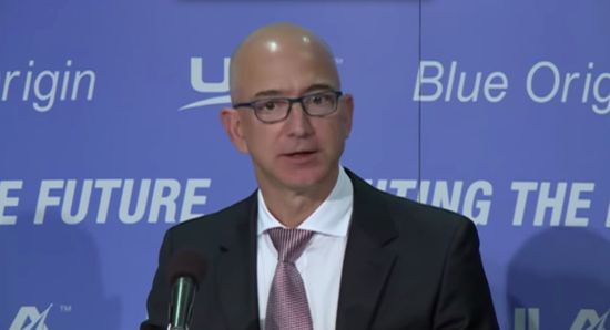 亚马逊CEO贝佐斯在Blue Origin发布会上演讲