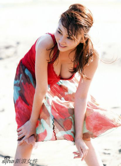 日本美胸女神杉原杏璃夏日风情大片 极致诱惑