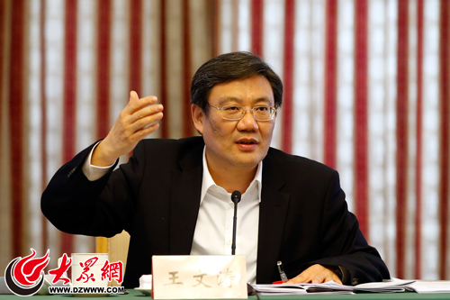 王文涛:天蓝路畅都是济南梦 要为市民的梦努力