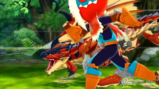 可骑龙战斗 《怪物猎人物语》RPG新作公布_电