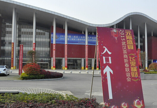 武汉客厅的文化博览中心已经建成