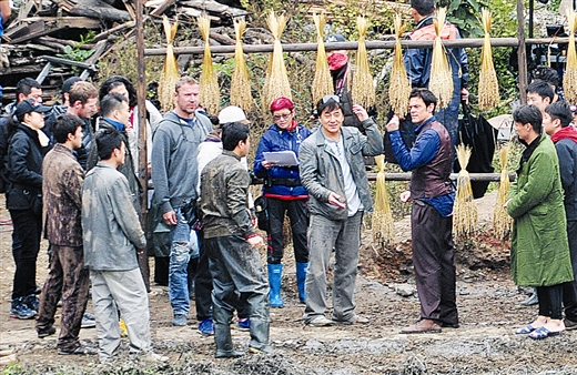 《绝地逃亡》在程阳八寨拍摄