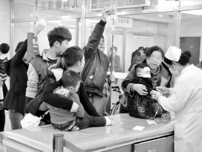 沈城5岁内儿童扎堆高烧气温交替成诱病元凶