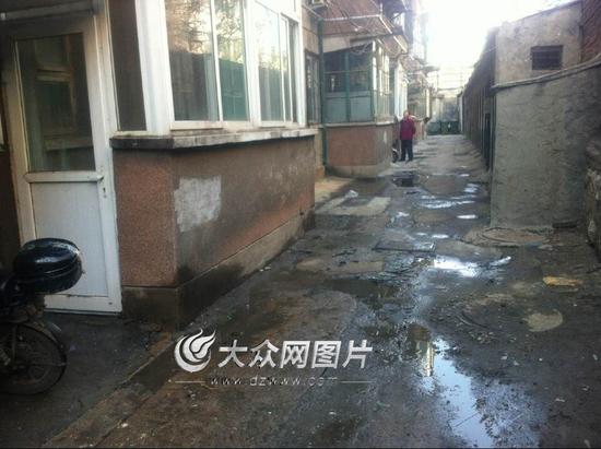 火灾后的居民楼现状