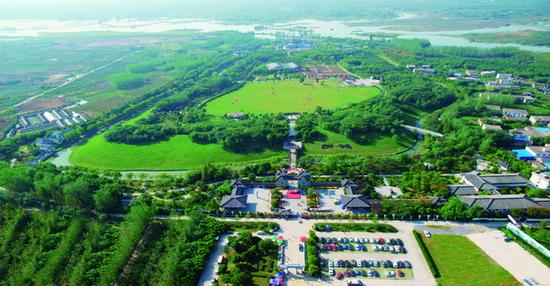 三国遗址公园全景图