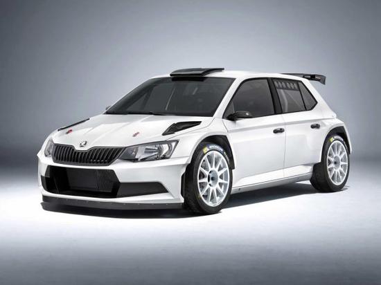 斯柯达Fabia R5拉力赛车