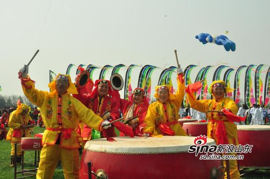 濰坊國際風箏會。 圖片來源:新浪山東