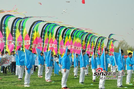 濰坊國際風箏會。 圖片來源:新浪山東