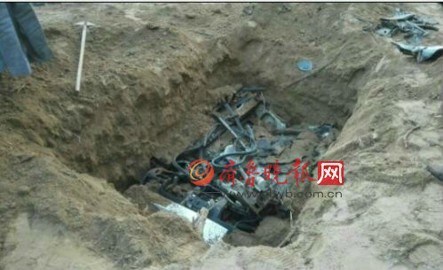 男子撞死人切割掩埋肇事车,买同款轿车蒙蔽警察。(警方供图)