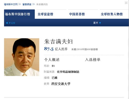 陜籍商人朱吉滿