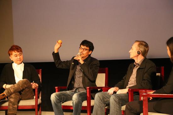 孙周导演在论坛现场