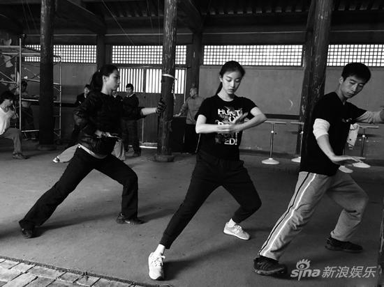 倪妮打太极有模有样