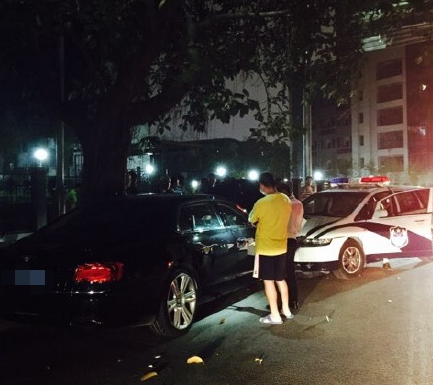 事故现场。（图片来源于深圳交警官微）