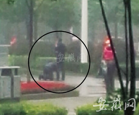 奔馳刮擦索3萬致農車司機下跪