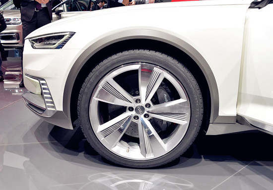 奥迪prologue allroad概念车