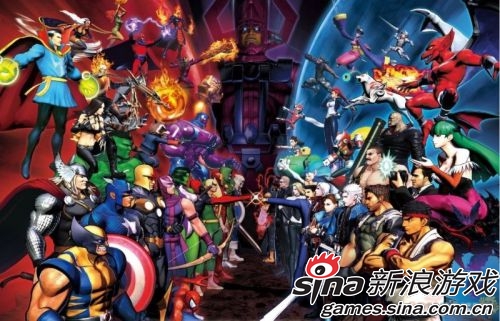 漫画英雄vs卡普空