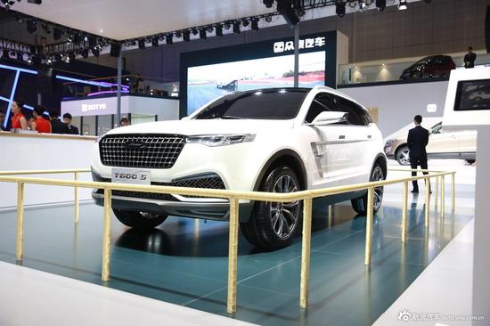 居家实用 2015上海车展实拍众泰T600S