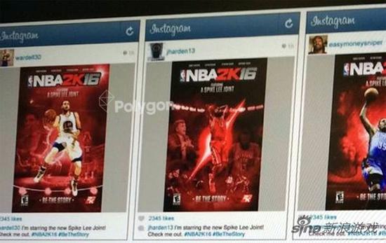 《nba2k16》斯派克-李参与制作图片