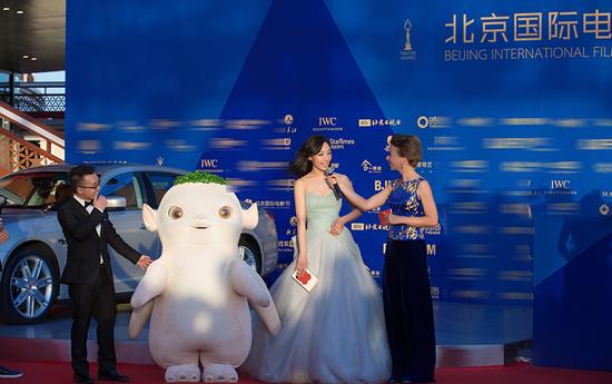 白百何亮相北京国际电影节闭幕式