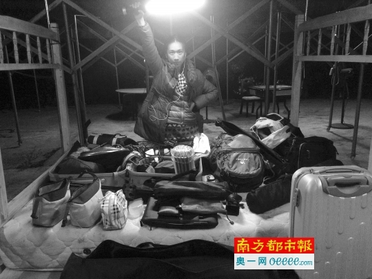 《從黑夜到白天》拍攝者馬婧。圖片由本人提供