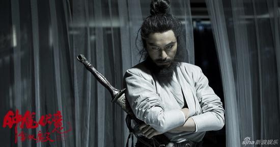 陈坤不久前作品《钟馗伏魔》