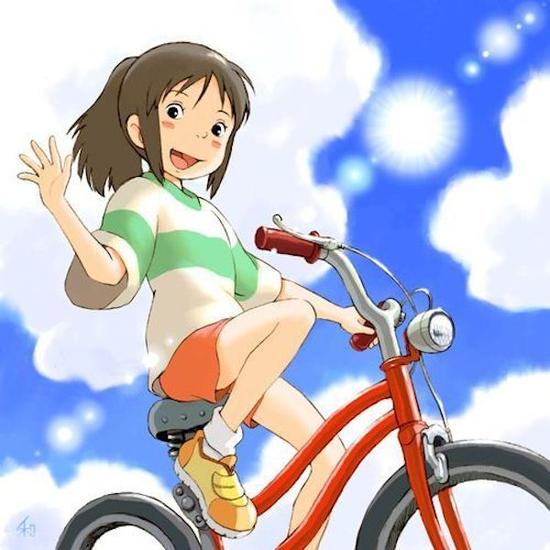 动画里的浪漫单车 教你五招推倒少女心