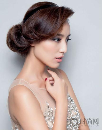 红唇好伴侣 想凹高冷范儿就留复古刘海吧|复古