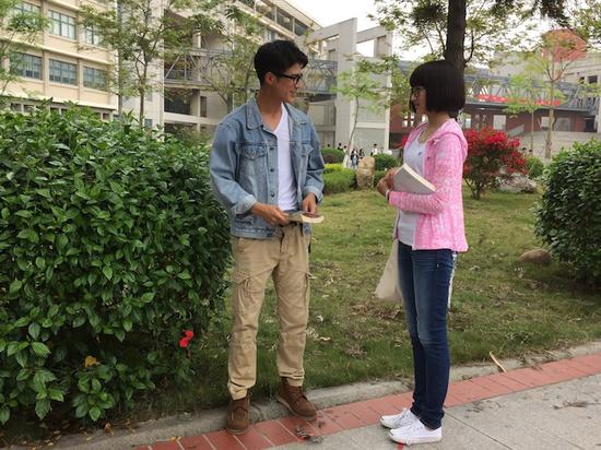 姜潮与关晓彤对手戏