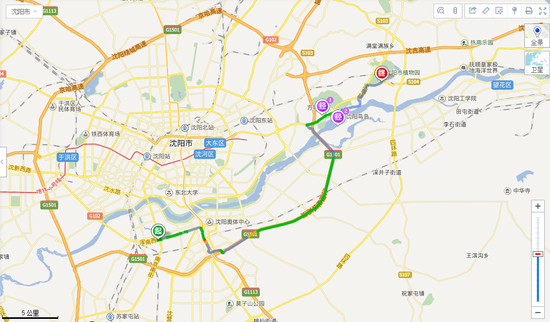 全程路线图