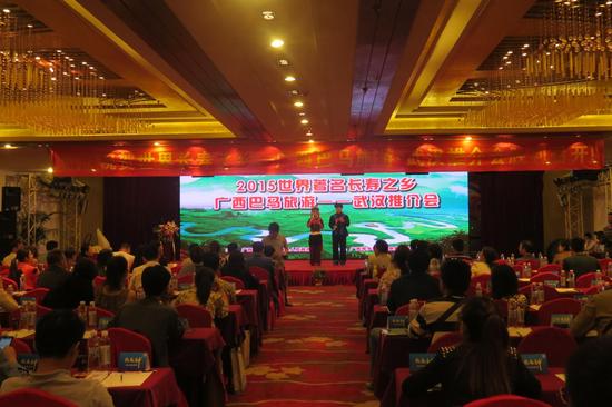 世界长寿乡巴马旅游推介会在武汉隆重举行