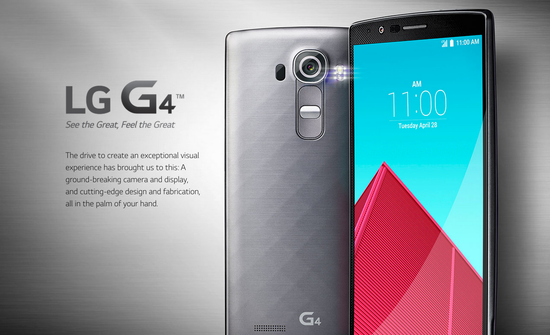 LG G4发布:主打真皮材质、拍照性能、2K屏幕