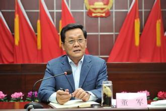 图为陕西省西安市委副书记、市长董军(资料图)