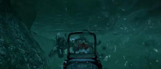 《使命召唤12：黑色行动3》水中战斗