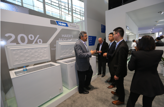 2014年每出口100台冷柜 海尔占13台销量第一