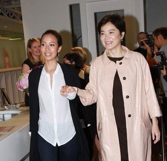 林青霞与继女邢嘉倩