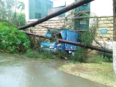 五一期间阵雨雷雨当家 昨日南宁局地是飞机降