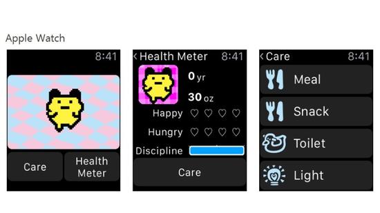 电子宠物复活了：你可以在Apple Watch中养它
