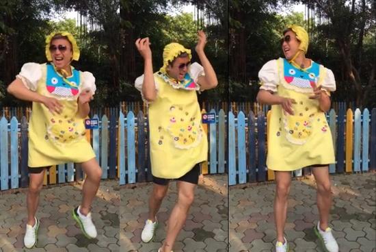 邓超扮巨婴群魔乱舞。